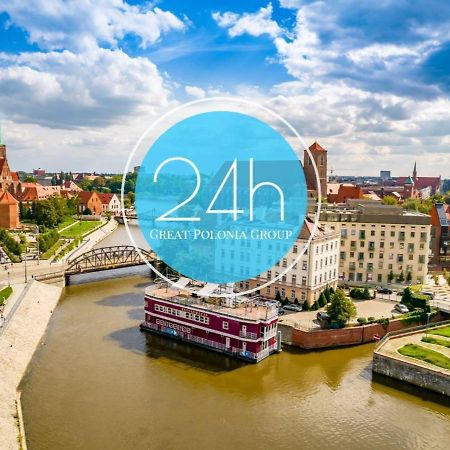 Great Polonia River Boat Apartments Breslavia Esterno foto