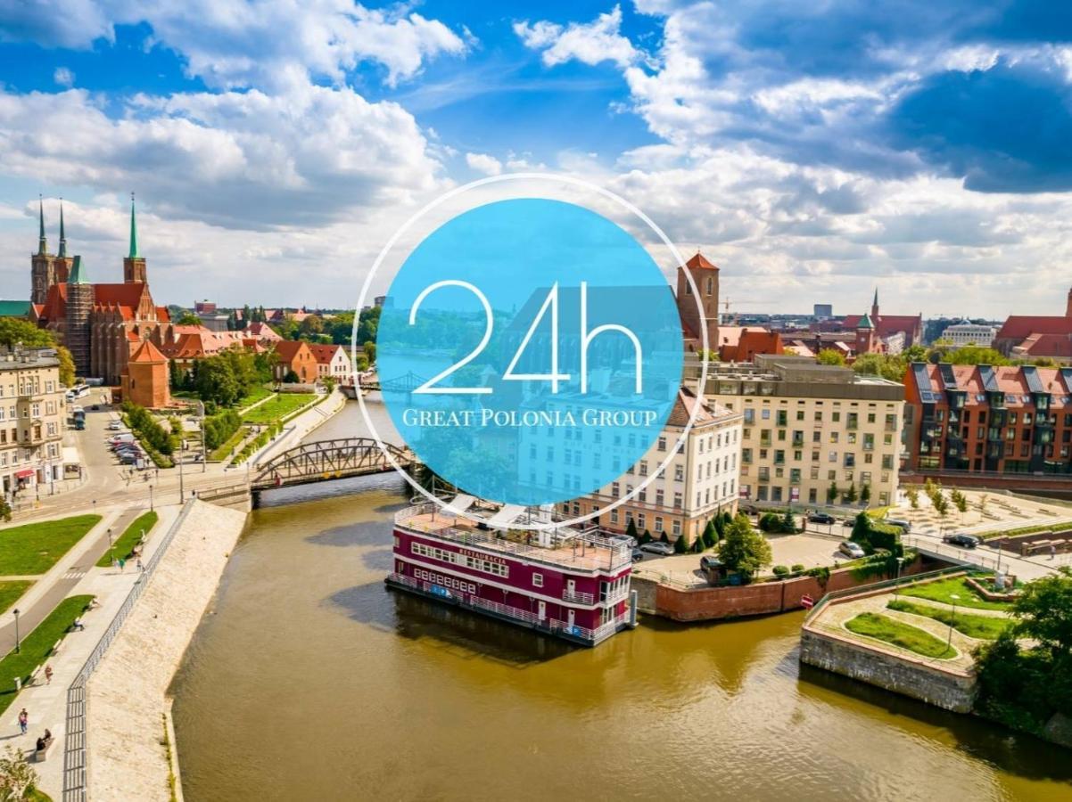Great Polonia River Boat Apartments Breslavia Esterno foto
