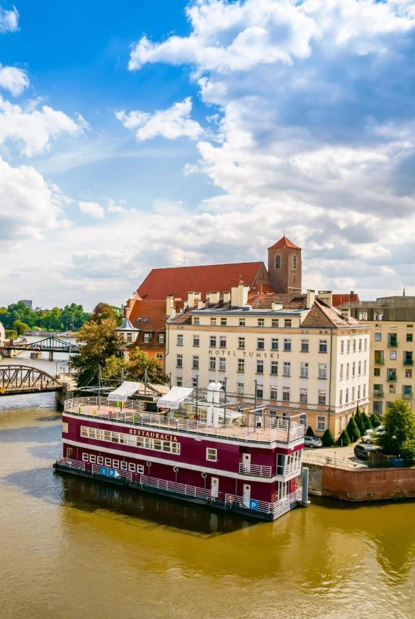 Great Polonia River Boat Apartments Breslavia Esterno foto
