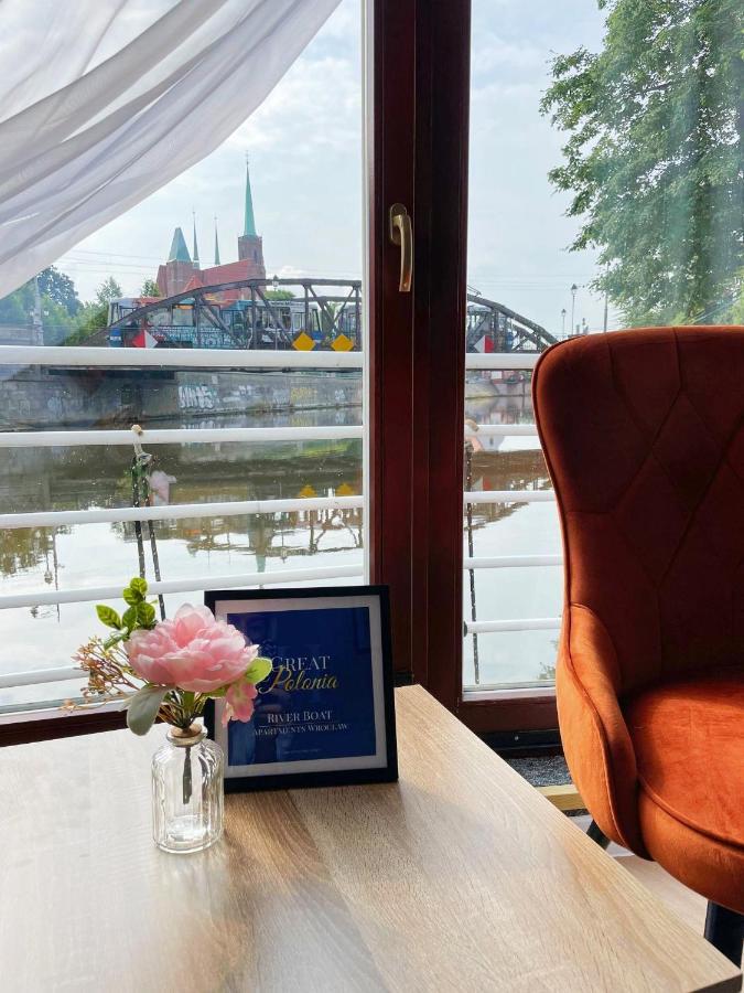 Great Polonia River Boat Apartments Breslavia Esterno foto