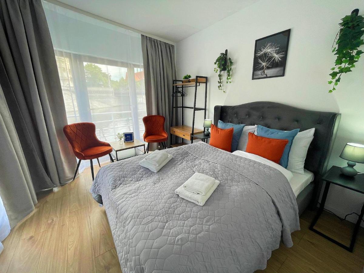 Great Polonia River Boat Apartments Breslavia Esterno foto