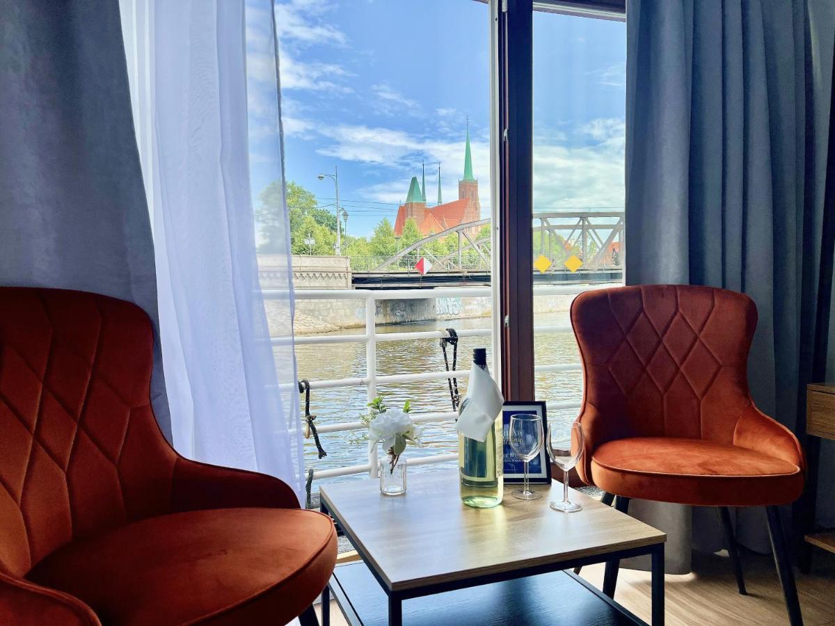 Great Polonia River Boat Apartments Breslavia Esterno foto
