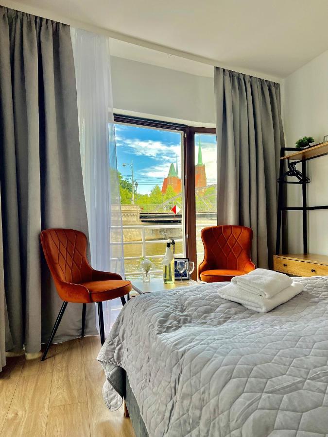 Great Polonia River Boat Apartments Breslavia Esterno foto