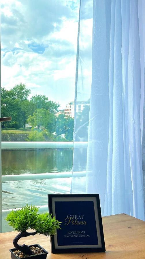 Great Polonia River Boat Apartments Breslavia Esterno foto