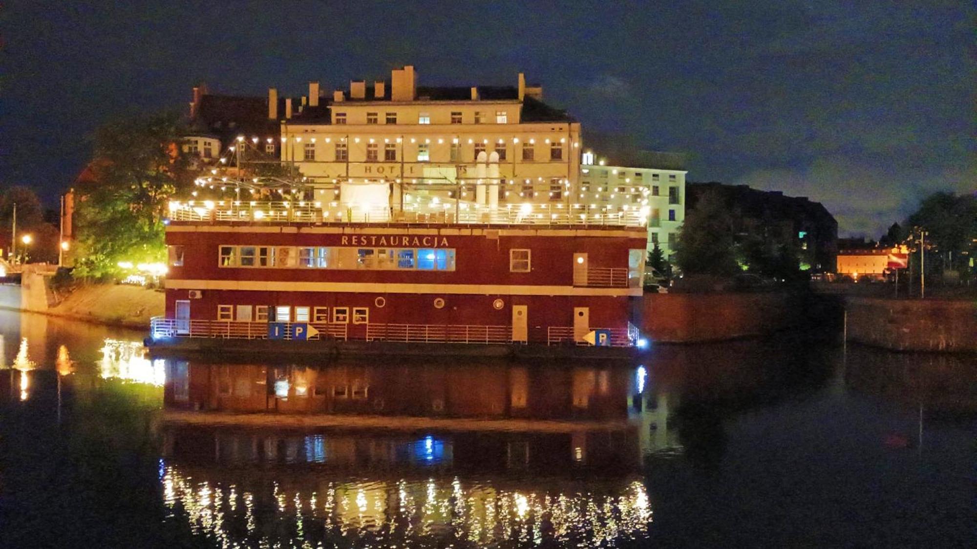 Great Polonia River Boat Apartments Breslavia Esterno foto