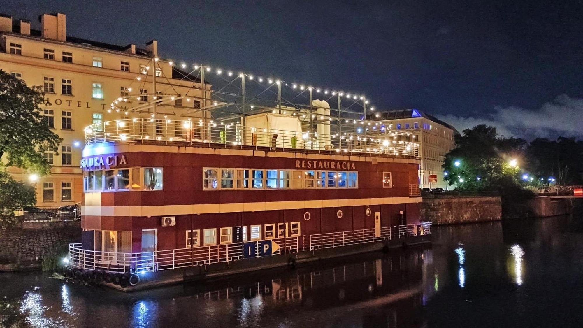 Great Polonia River Boat Apartments Breslavia Esterno foto