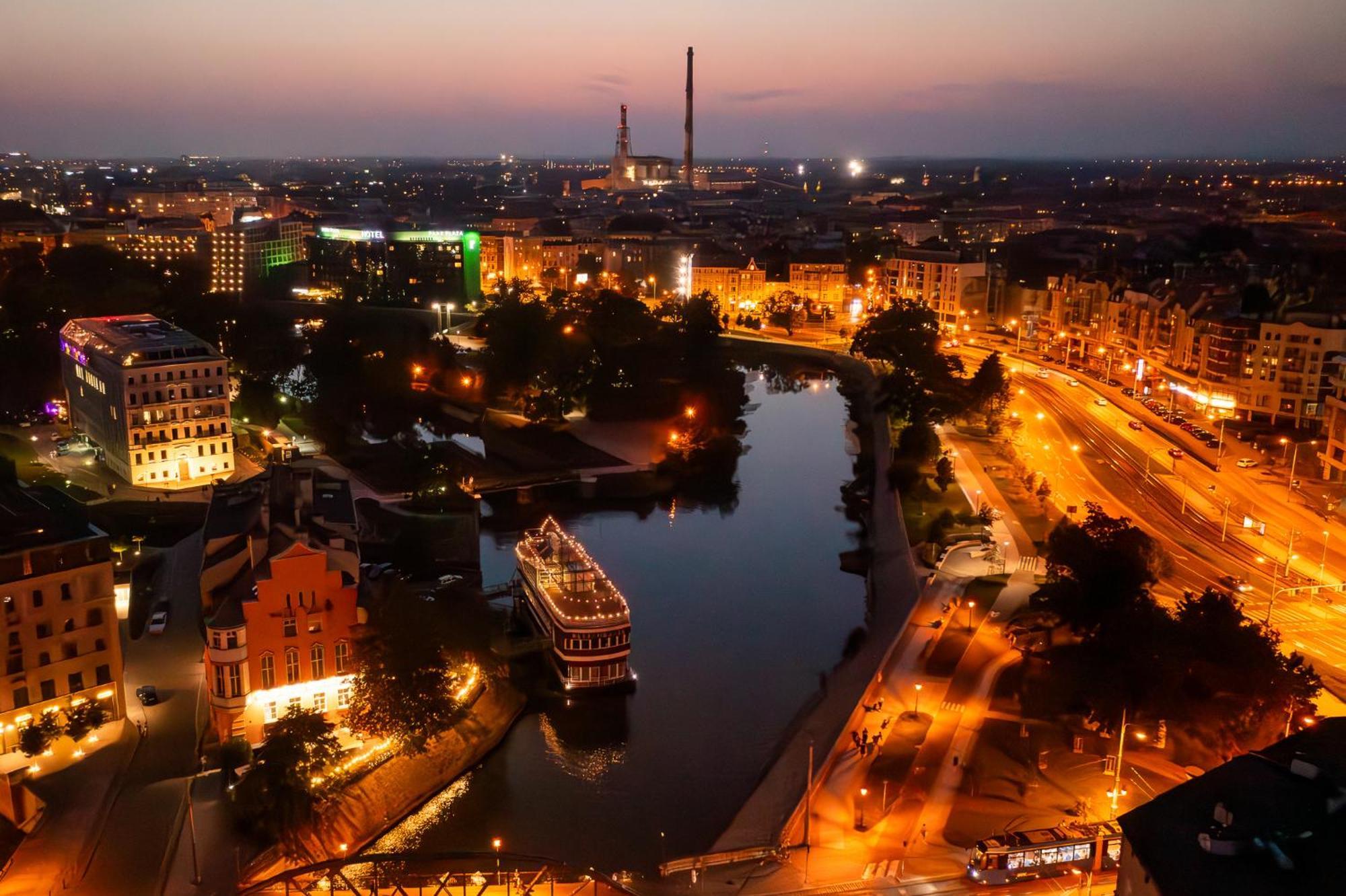 Great Polonia River Boat Apartments Breslavia Esterno foto