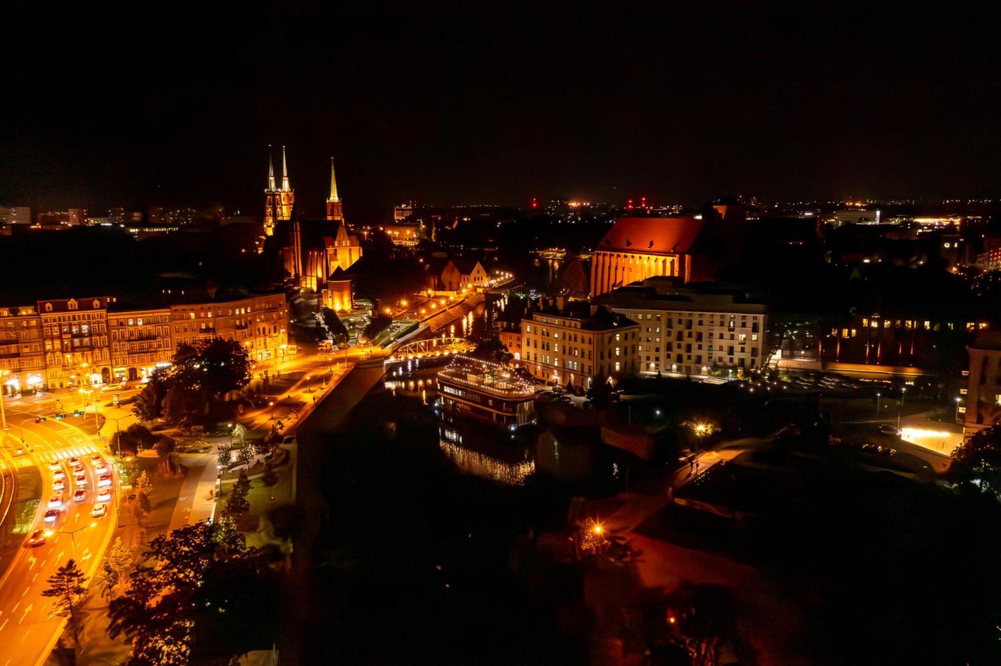 Great Polonia River Boat Apartments Breslavia Esterno foto