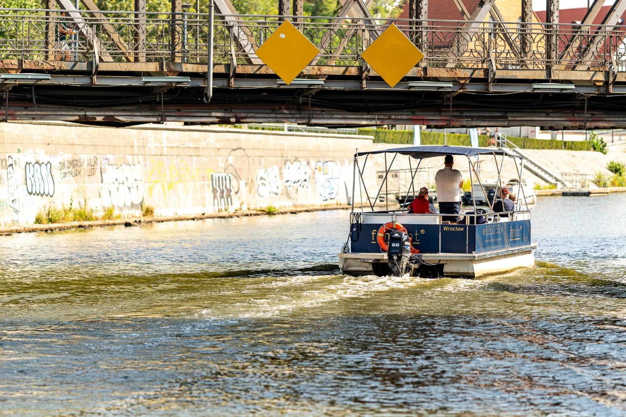 Great Polonia River Boat Apartments Breslavia Esterno foto